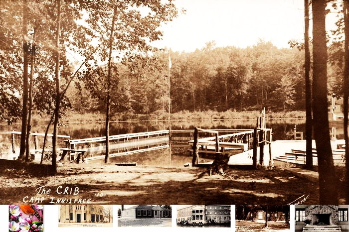 Camp Innisfree - Vintage Postcard